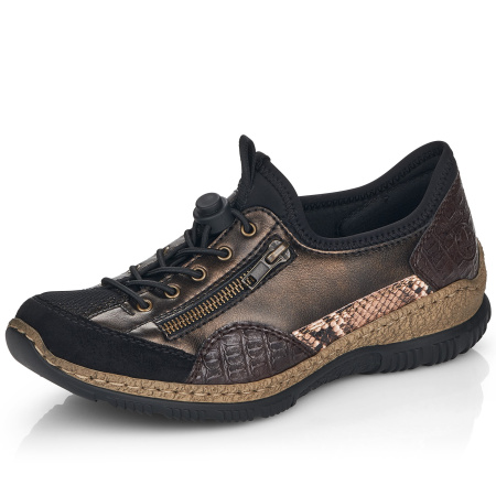 Кроссовки  Rieker  коричневый  кожа искусств./текстиль Z-100307 фото в интернет-магазине | Omadey.ru