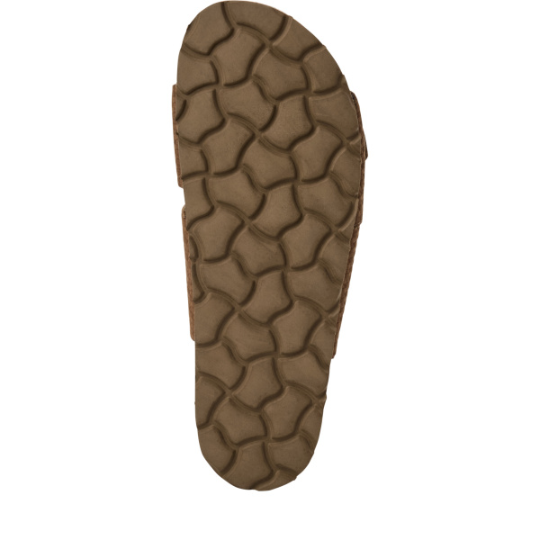 Фото Шлепанцы  Marco Tozzi  коричневый  кожа F-400823