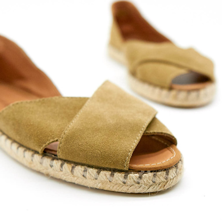 Босоножки  Semplice  хаки  кожа F-90927 фото в интернет-магазине | Omadey.ru