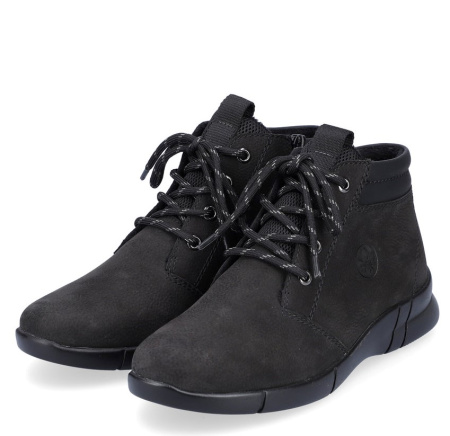 Ботинки  Rieker  черный  кожа/кожа искусств. Z-200061 фото в интернет-магазине | Omadey.ru