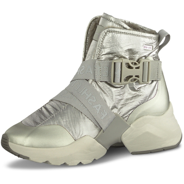 Фото Ботинки  Tamaris  серебряный  текстиль Z-90384