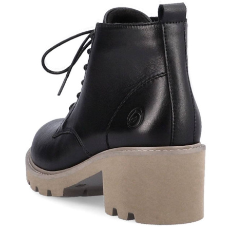 Ботинки  Remonte  черный  кожа/кожа искусств. Z-300019 фото в интернет-магазине | Omadey.ru