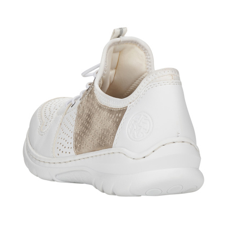 Кроссовки  Rieker  белый  кожа искусств./текстиль F-400167 фото в интернет-магазине | Omadey.ru