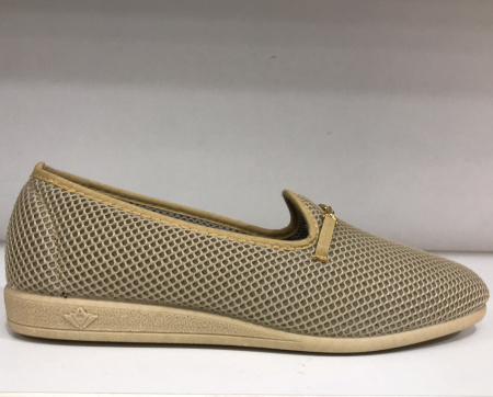 Туфли  Imara ORTO  бежевый  текстиль F-90019 фото в интернет-магазине | Omadey.ru