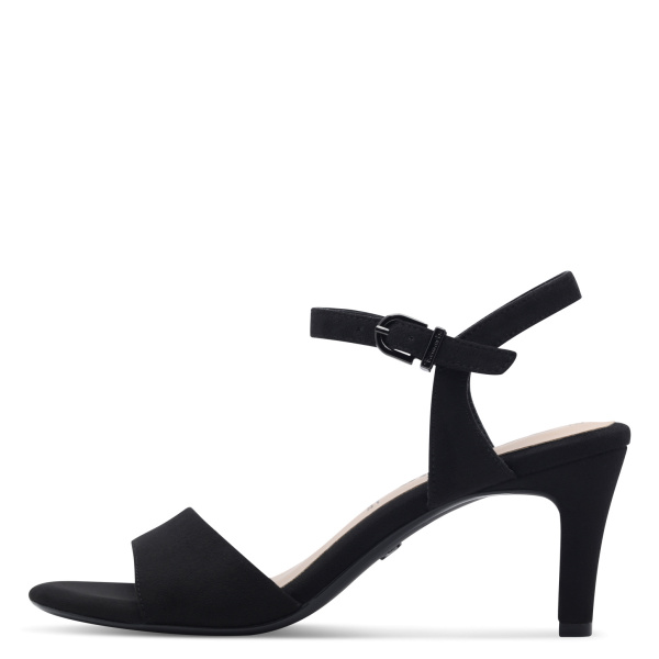 Фото Босоножки  Tamaris  черный  текстиль F-400904