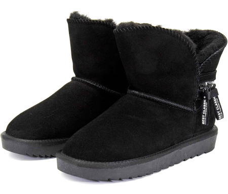 Полусапоги  Keddo  черный  замша Z-8628 фото в интернет-магазине | Omadey.ru