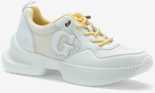 Фото Кроссовки  Grunberg  белый  кожа иск. Микрополитекс/текстиль F-80856