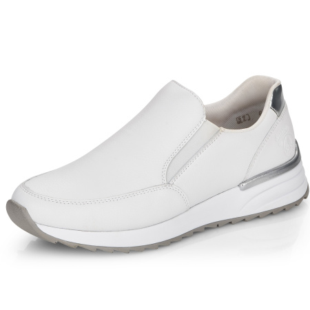 Кроссовки  женские Rieker  белый  кожа/кожа искусств. F-100103 фото в интернет-магазине | Omadey.ru