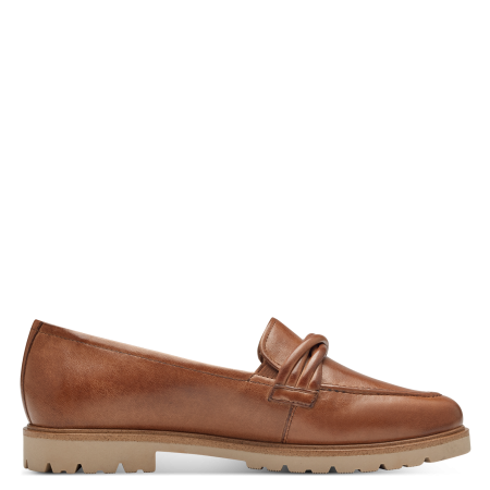 Туфли  Tamaris  коричневый  кожа Z-400388 фото в интернет-магазине | Omadey.ru