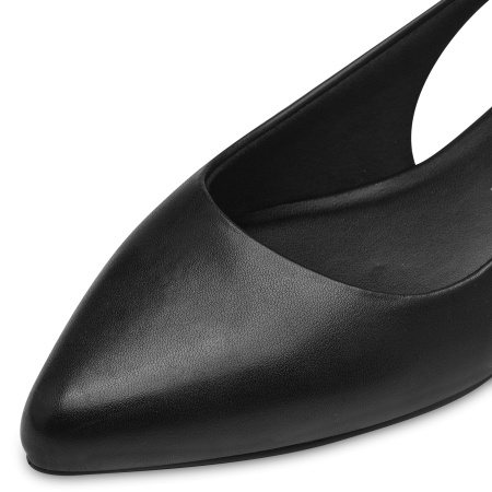 Балетки  Marco Tozzi  черный  кожа искусств. F-300303 фото в интернет-магазине | Omadey.ru