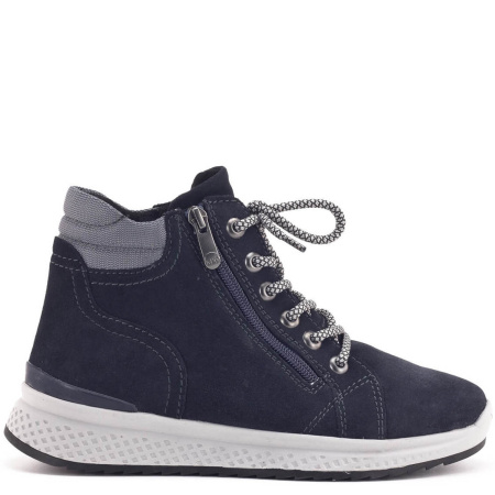 Ботинки  Marco Tozzi  синий  кожа Z-89154 фото в интернет-магазине | Omadey.ru