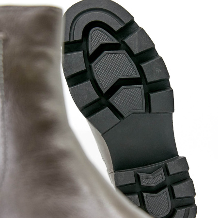 Ботинки  Bonavi  серый  кожа Z-100760 фото в интернет-магазине | Omadey.ru