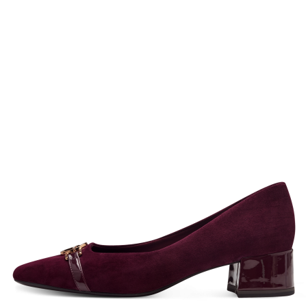 Туфли  Tamaris  красный  кожа Z-400397 фото в интернет-магазине | Omadey.ru