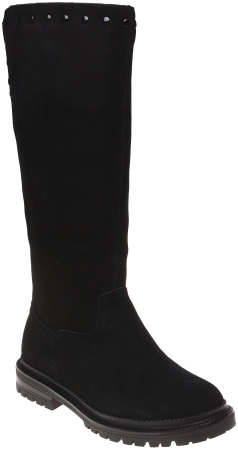 Сапоги  Keddo  черный  замша Z-8985 фото в интернет-магазине | Omadey.ru