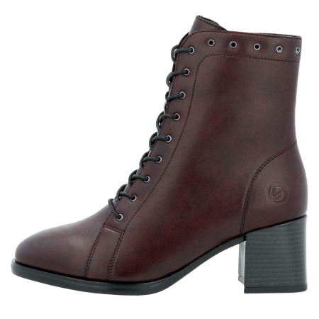 Ботильоны  Remonte  бордовый  кожа/кожа искусств. Z-400297 фото в интернет-магазине | Omadey.ru