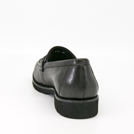 Туфли  Romitan  черный  кожа Z-90453 фото в интернет-магазине | Omadey.ru