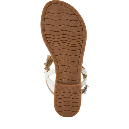 Сандалии  Marco Tozzi  белый  кожа F-400604 фото в интернет-магазине | Omadey.ru