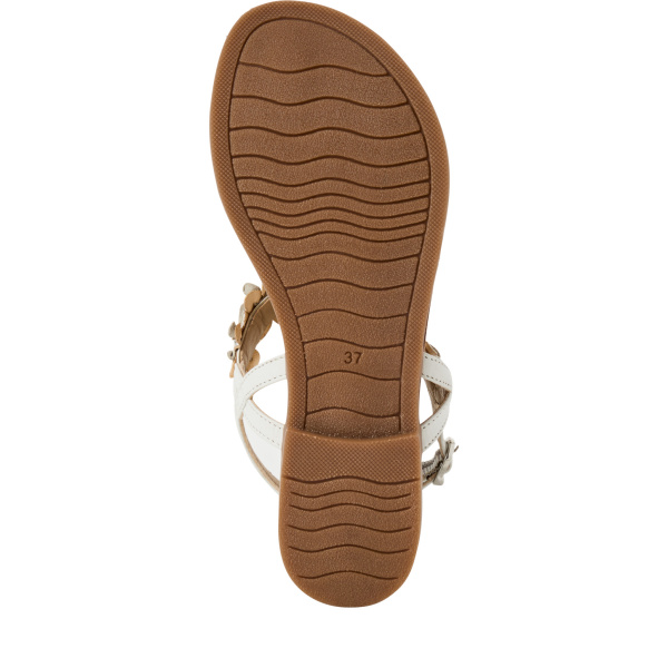 Фото Сандалии  Marco Tozzi  белый  кожа F-400604