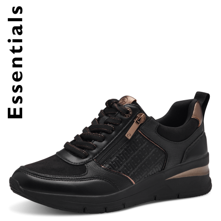 Кроссовки  Tamaris  черный  кожа искусств. Z-400394 фото в интернет-магазине | Omadey.ru