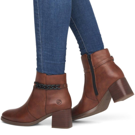 Ботинки  Remonte  коричневый  кожа/кожа искусств. Z-300026 фото в интернет-магазине | Omadey.ru