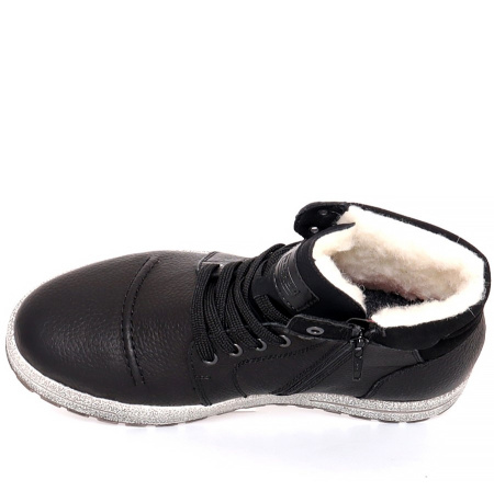 Ботинки  Rieker  черный  кожа/кожа искусств. Z-400401 фото в интернет-магазине | Omadey.ru