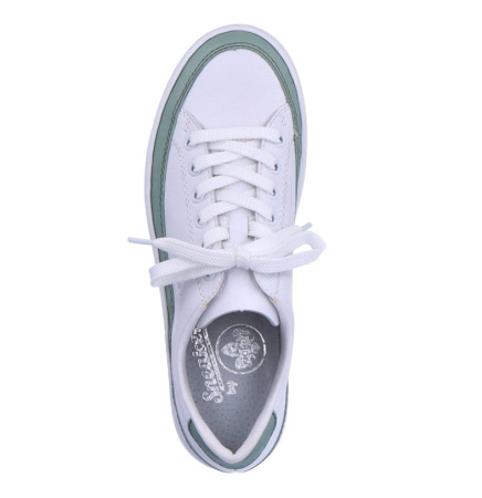 Кроссовки  Rieker  белый  кожа/кожа искусств. F-200253 фото в интернет-магазине | Omadey.ru