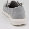 Мокасины  женские MYSET  серый  текстиль F-81178 фото в интернет-магазине | Omadey.ru