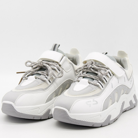 Кроссовки  Betsy  белый  сетка/кожа искусств. Z-100236 фото в интернет-магазине | Omadey.ru