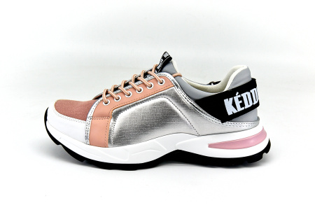 Кроссовки  Keddo  розовый  кожа искусств./текстиль F-80587 фото в интернет-магазине | Omadey.ru