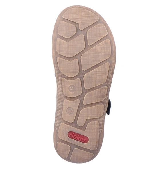 Фото Сандалии  Rieker  синий  кожа/кожа искусств. F-200248