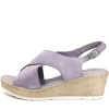 Босоножки  Marco Tozzi  фиолетовый  кожа F-7909 фото в интернет-магазине | Omadey.ru