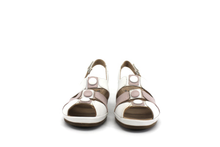 Босоножки  Jana  белый  кожа F-7695 фото в интернет-магазине | Omadey.ru