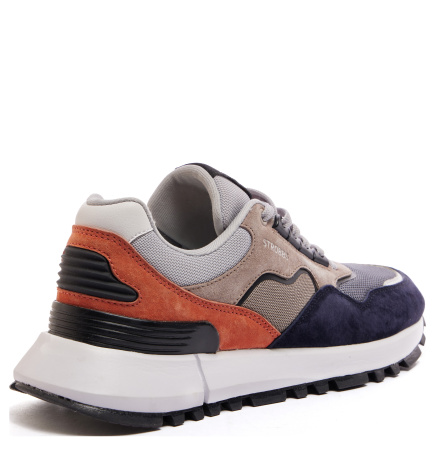 Кроссовки  Strobbs  синий  замша/текстиль F-300201 фото в интернет-магазине | Omadey.ru