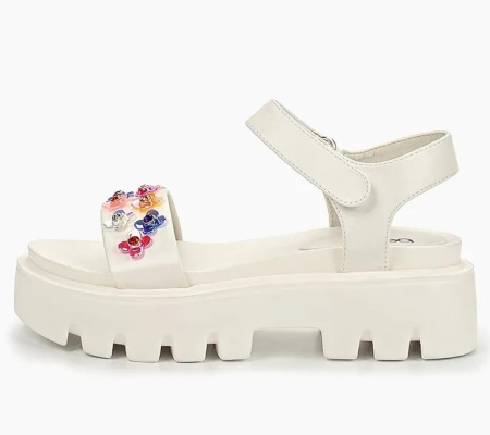 Сандалии  Betsy  белый  кожа искусств. F-70938 фото в интернет-магазине | Omadey.ru