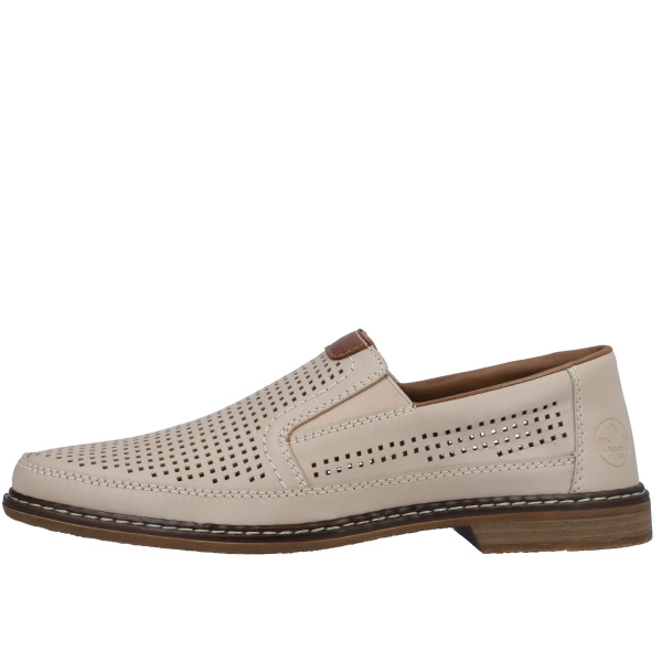 Фото Туфли  Rieker  бежевый  кожа/кожа искусств. F-400055 Фото Туфли  Rieker  бежевый  кожа/кожа искусств. F-400055