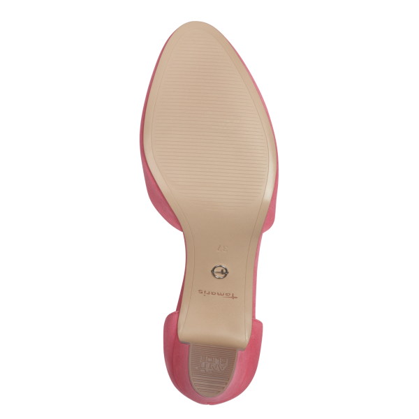 Фото Босоножки  Tamaris  розовый  кожа F-400611