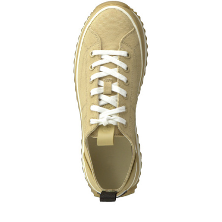 Кроссовки  женские Tamaris  зеленый  текстиль F-100417 фото в интернет-магазине | Omadey.ru