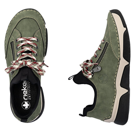 Кроссовки  Rieker  зеленый кожа искусств./текстиль Z-400858 фото в интернет-магазине | Omadey.ru