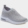 Кроссовки  женские Crosby  серый  текстиль F-90667 фото в интернет-магазине | Omadey.ru