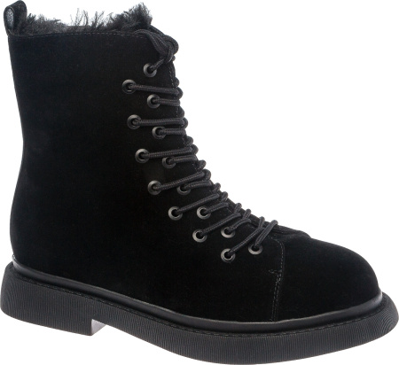 Ботинки  Betsy  черный  замша искусств. Z-8088 фото в интернет-магазине | Omadey.ru