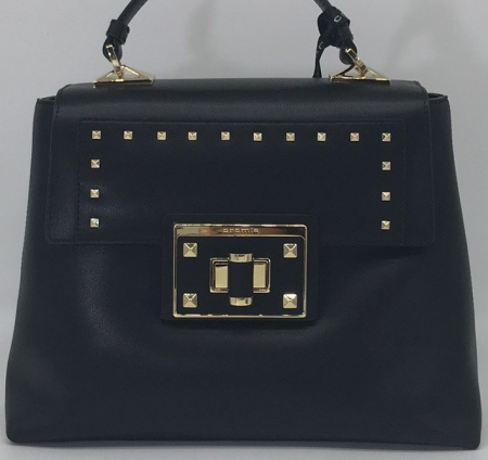 Сумка  Cromia  черный  кожа c09272 фото в интернет-магазине | Omadey.ru