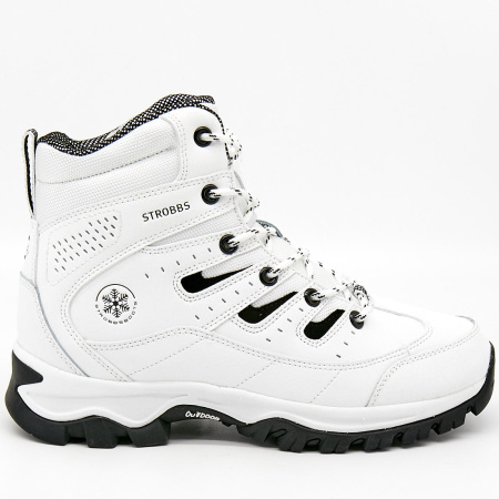 Кроссовки  Strobbs  белый  кожа/кожа искусств. Z-90517 фото в интернет-магазине | Omadey.ru