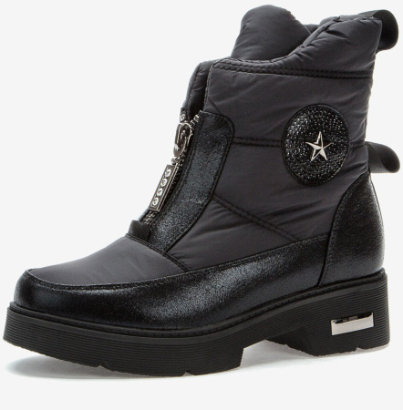 Полусапоги  Betsy  черный  нейлон-иск.кожа Z-8441 фото в интернет-магазине | Omadey.ru