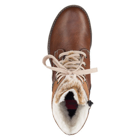 Ботинки  Rieker  коричневый  кожа искусств./текстиль Z-90169 фото в интернет-магазине | Omadey.ru