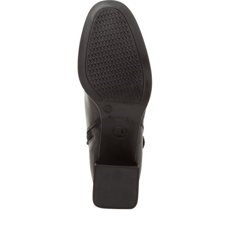 Ботинки  Tamaris  черный  кожа Z-200301 фото в интернет-магазине | Omadey.ru