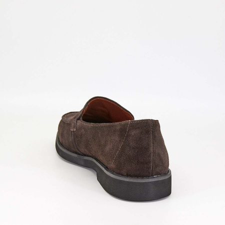 Туфли  Mirco Osvaldo  коричневый  замша Z-90330 фото в интернет-магазине | Omadey.ru