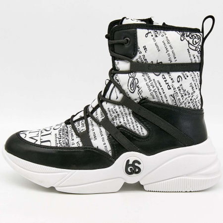 Ботинки  Betsy  белый  нейлон Z-100848 фото в интернет-магазине | Omadey.ru