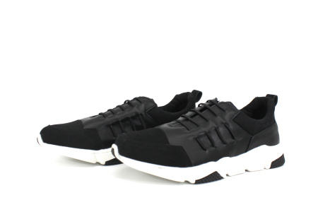 Кроссовки  Keddo  черный  кожа искусств./иск. нубук Z-8073 фото в интернет-магазине | Omadey.ru