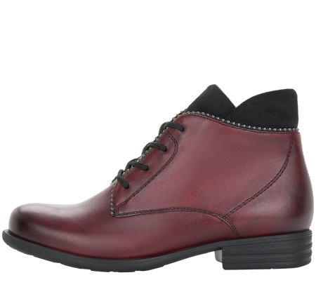 Ботинки  Remonte  бордовый  кожа/кожа искусств./текстиль Z-90139 фото в интернет-магазине | Omadey.ru