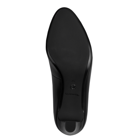 Туфли  Tamaris  черный  кожа Z-400521 фото в интернет-магазине | Omadey.ru